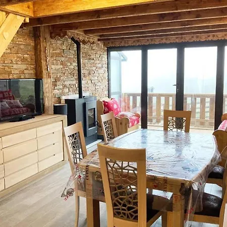 Chalé Cosy Renove Avec Vue Sur Le
